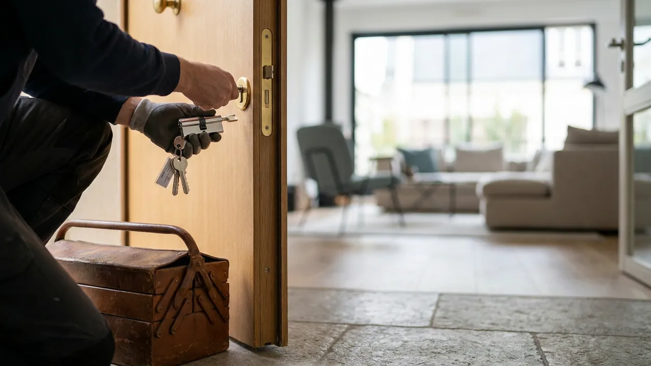 Changement de cylindre de serrure après une perte de clés dans un appartement du 12e arrondissement de Paris